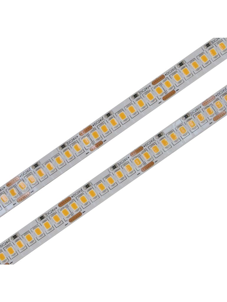 LED pásek 2835 teplá bílá 224led/m 20W/m 24V Vysoce efektivní