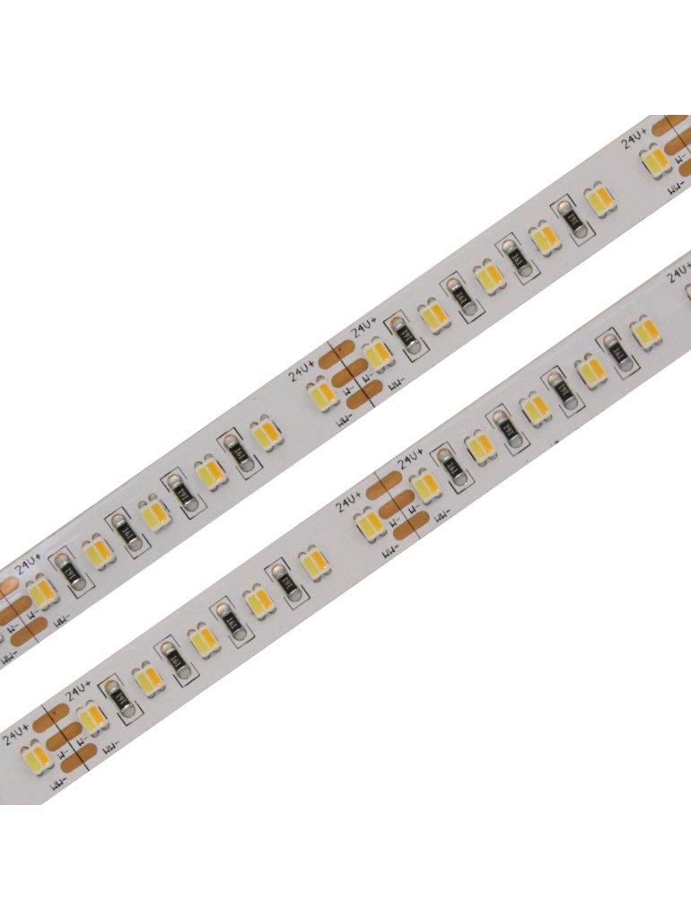 LED pásek 3527 DUAL 2in1 120led/m 24V Laditelná bílá