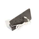 LENA 2 USB - černá/aluminium - neutrální bílá
