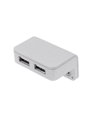 USB nabíječka rohová aluminium