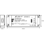 LUXTAR LED napáječ 60W 12V (LCV-60-12)